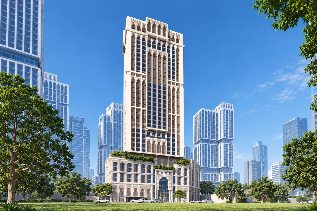 MASAR MAKKA RESIDENTIAL TOWER (PLOT: BN-14)AL OBIKAN REAL ESTEATE) Concept Design Service