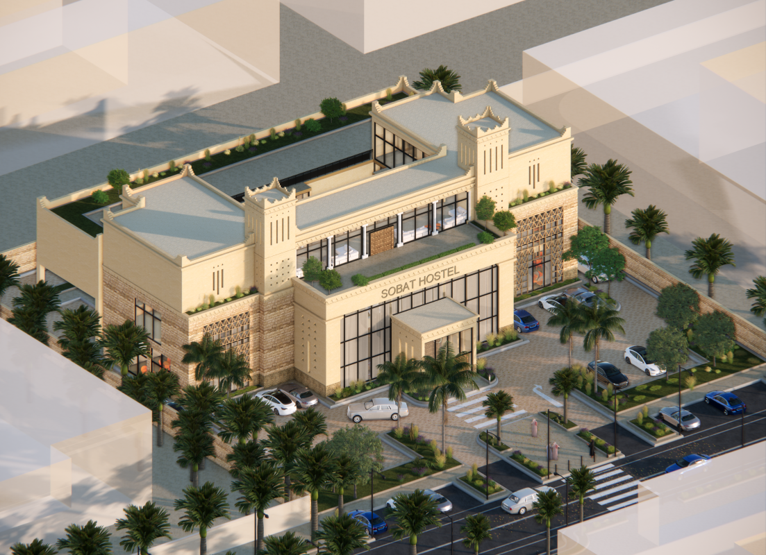 Sobat-Hostel. Riyadh Concept Design Service